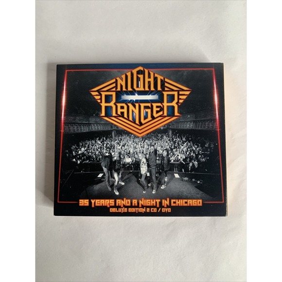 NIGHT RANGER - 35 YEARS AND A NIGHT IN CHICAGO2 CD+DVD